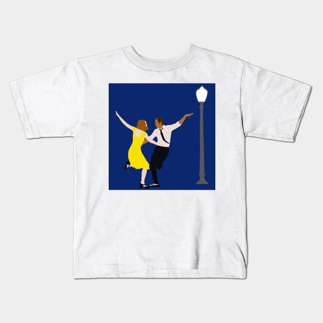 La La Land Kids T-Shirt by ClaraMceneff